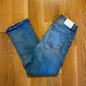 Simkhai Straight Jeans in Classic Blue